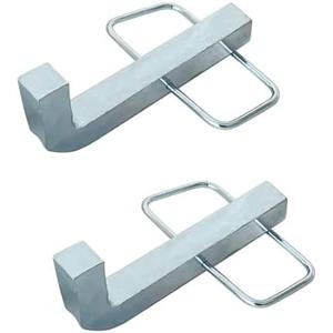 Lusheer Snap L-Pins for Equalizer Hitch Pins, Equalizer Pins Made of Heavy Duty Steel,2 Pack L-Pins, Snap Clips - Minimize Weight Distribution Hitch Noise