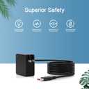 65W 40W Charger Replacement for Lenovo Yoga Ideapad 3 Pro 1370 700 900 700-11ISK 900S-12ISK 900-13ISK Laptop with UL Listed
