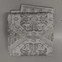 Washable Area Rug Non Slip - 2x3 Small Kitchen Boho Rug Vintage Entryway Low Pile Carpet for Doormat Grey