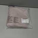 Women's See Through Knit Poncho Shawl 3/4 Sleeve Split Asymmetrical Shrug Sweater Cover Up (L)