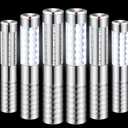 Tuanse LED Strobe Baton Light Bar Rechargeable LED Bottle Service Lights Reusable Champagne Bottle Handheld Light Topper for Bar Nightclub Concert Event Outdoor, 6 Pcs