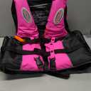 BaHeLs Adult Kayak Vest High Buoyancy Swim Vest Women's Men's Adjustable Safety Jacket Swimming Fishing Outdoor Water SportsSurfing, Rafting, Kayaking (Color : Pink, Size : Medium)