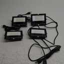 LED Flood Light Outdoor 30W, 300W Equivalent 3000LM Smart RGB Landscape Lighting with APP Control, DIY Scenes -Timing - Warm White 2700K -Color Changing Uplight, IP66, US Plug, No Remote MELPO(4 Pack)