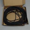 50ft USB C to USB C Cable Fiber Optic,Long Extension 10Gbps High Speed Data Transfer,Compatible with Webcams, Cameras,Gaming Consoles,Hubs,HDDs,VR AR (Silver)