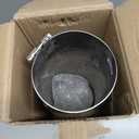 5 inch Inlet Exhaust Tip, 6" Outlet 15" Overall Length Stainless Steel Exhaust Tail Pipe, Bolt-On, Rolled Edge, Slant Sleek Angle Cut, Polished Tailpipe, Silvery