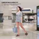 DAYDAYGO Women's Elastic Flat Sandals (9)