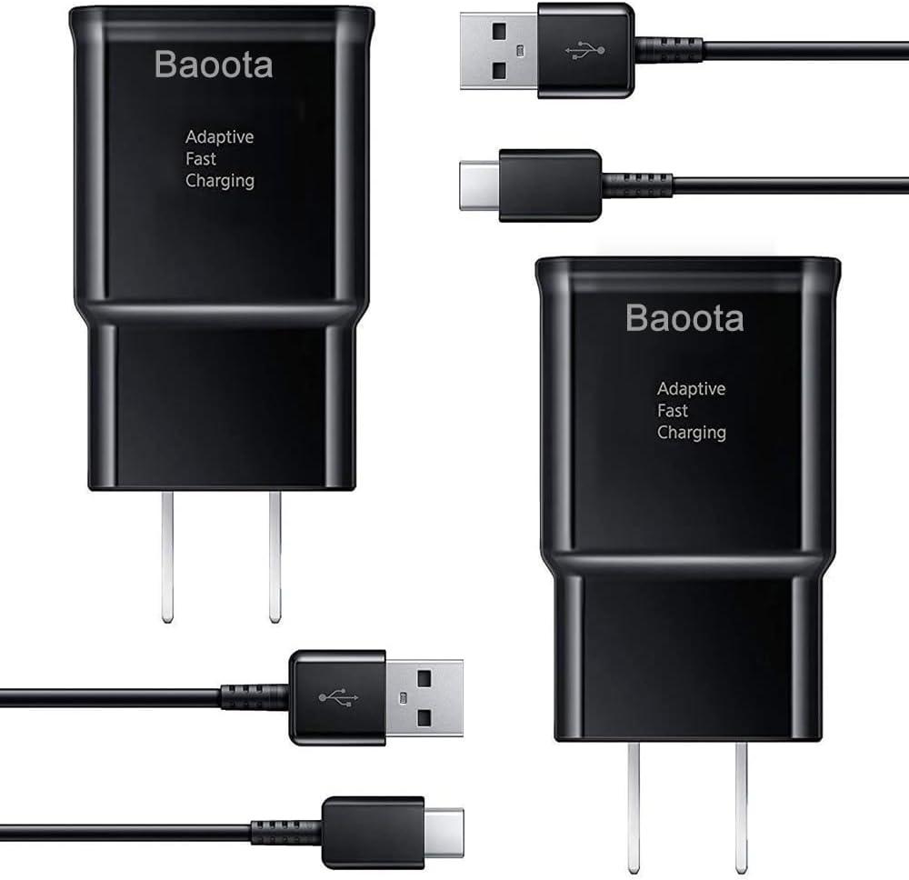 Type C Charger Fast Charging, USB C Charger Block with 6.6Ft Cable for Samsung Galaxy S24 Ultra/S23 Plus/S22/S21/S20/S10/S10 Plus/S10E/S9/S8/Note 8/9/10/20