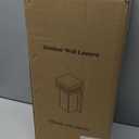 Outdoor Wall Sconce Exterior with Antique Amber Glass, Modern Porch Lights Fixture Wall Mount, 12 inch Bronze Patio Lighting for House, Garage, E26 Base