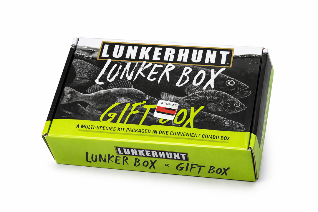 Lunkerhunt Smallmouth Bass Lunker Box Fishing Kit