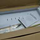 2 Pack Pull Out Cabinet Organizer Expandable Width(12.2"-20.47") & 21"Deep, Insputer No Drill Adhesive Slide Out Drawers with Upgrade 3 Slide Rails, Magnetic Panel, Roll Out Shelf for Kitchen, Pantry (White)