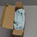 Premium Soft Cotton Baby Swaddle Blankets, Unisex Baby Blanket Wrap for Newborn Baby Boys Girls, Skin Friendly Wearable Swaddling Sleep Sack Calms Startle Reflex (Button, Blue, 0-3 Months)