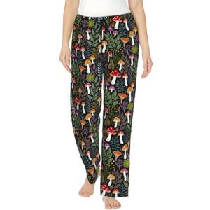 Cute Pajama Bottoms Pants for Women Girl (M)