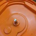 Dynamic Mixers E001 Commercial Manual Salad Spinner, 2.5 Gallon Capacity, SD99, Orange