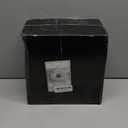 Nervure 100 Pieces Gold Plastic Plates - 10.25 inch Gold Dinner Plates - Heavyweight White and Gold Disposable Plates Ideal for Wedding & Party