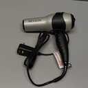 REVLON Turbo Hair Dryer | 1875 Watts of Maximum Shine, Fast Dry (Silver) (4.05x11.15x9.25 Inch (Pack of 1), Grey)