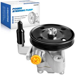 Power Steering Pump with Pulley Fits for Hyundai Elantra 2001 2002 2003 2004 2005, Tiburon 2003-2006 2007 2008 Automotive Replacement Power Steering Pumps replaces 21-5260, 571002D151, 571002D100