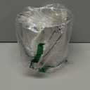 4 quart Heavy Duty Stainless Steel Round Bucket with Handle | 1 gal Durable Food & Water Bowl for Birds Dogs Cats Goat & Livestock | Fits kennel Crate Cage Farm | Hanging Utility Pet Pail