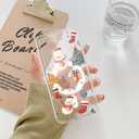 for Samsung Galaxy S24 Case, Compatible with MagSafe, Cute Kawaii Christmas Snowman Magnetic Phone Case, Clear Soft Slim Fit Shockproof Protective Cover for Women Girls