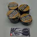 12 Pack Joist Tape for Decking 1-5/8" x 50' Weather-Resistant Butyl Joist Tape, Self Adhesive Deck Flashing Tape for Wood Decks Beams Roof, 1-5/8 inch x 50 feet