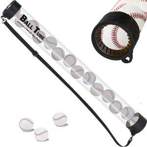 Baseball Pickup Tube Holds 14 Balls, Baseball Picker Upper Ball Holder with Shoulder Strap - Durable All-Terrain Design for Coaches, Parents and Teams