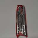 Chucking Reamer Set, 1/8" 3/16" 1/4" 5/16" Reamer, H7 Straight Flutes Lathe Machine Reamer, High Speed Steel Round Shank Milling Cutting Tool Reamer for Bore Machining 4pcs