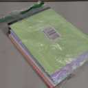 8.5 x 11 Legal Pads, Colored Legal Pads, Wide Ruled, 10 Pack Note Pads 8.5 x 11, Multicolor Perforated Note Pads with Sturdy White Back, Writing Pad,30 Sheets Per Notepad for School, Home, Office