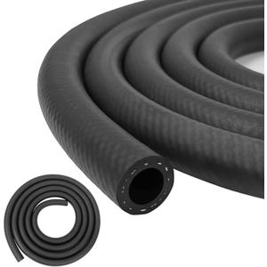 5/8 Inch (16mm) ID Fuel Line Hose, 10 FT 304PSI Push Lock NBR Rubber Hose for Automotive