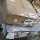 20"x17" Small White Porcelain Pedestal Sink 1 Hole for Bathroom, 20"x17"x32"H