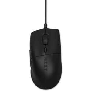 NZXT Lift 2 Ergo, Lightweight Ergonomic Wired Gaming Mouse, Lightweight 61 g Design, 8K Polling Rate, Optical Switches, 26K DPI Optical Sensor, 100% PTFE Feet, Black
