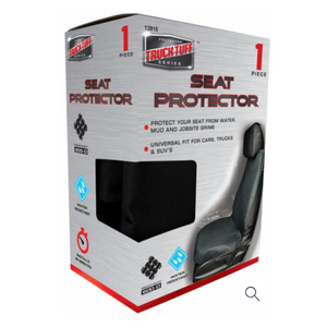 Truck Tuff Heavy Duty Seat Protector - Black, 1 piece