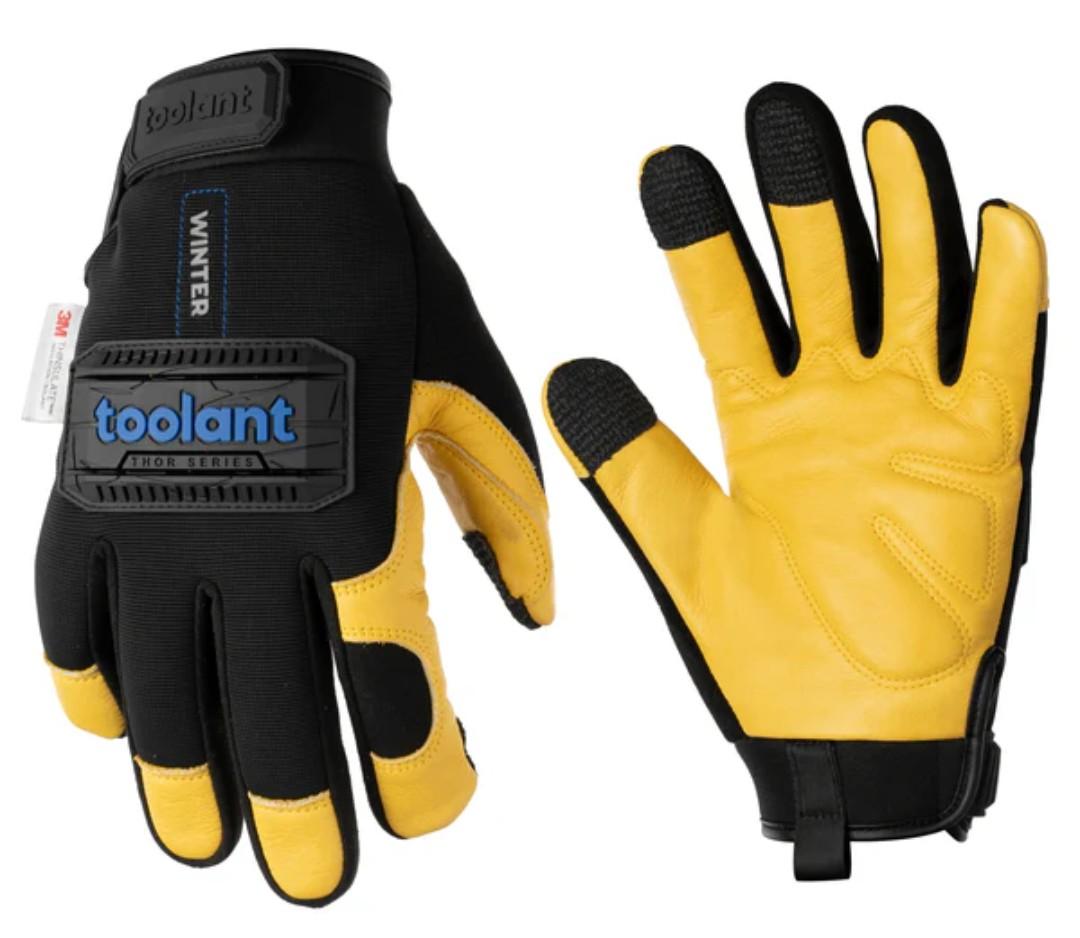Thor 3M Winter Mechanic Heavy Duty Gloves, XL