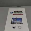 18" Screen Magnifier,3D HD Mobile Phone Magnifier Projector Screen Enlarger for Movies, Videos, and Gaming, Foldable Cell Phone Stand with Screen Amplifier, Supports All Smartphones (Black 18Inch)