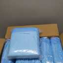 Amazon Basics Dog and Puppy Pee Pads, 5-Layer Leak-Proof Super Absorbent, Quick-Dry Surface, Potty Training, Regular (22x22"), 50 Count, Blue & White