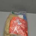 Men Classic Movie Set Adult Halloween Costume Long Sleeve Shirt with Wig Orange Scarf and Trousers (Medium)