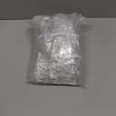 LUSHVIDA Round Waterproof Table Cover Elastic Vinyl Fitted Tablecloth Elastic Edged Plastic Table Cloth (Clear, Best for Up to 5. 7"-6. 8" Round)