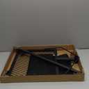 VEVOR Swivel Campfire Grill, Fire Pit Grill Grate over Fire Pits, Heavy Duty Steel Grill Grates, 360 Adjustable Open Fire Outdoor Cooking Equipment, Portable Camp Fire Racks for Camping Outdoor BBQ (16*16 inch)