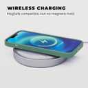 6 x Compatible with iPhone 13 Pro Max Case Silicone with Screen Protector - Green