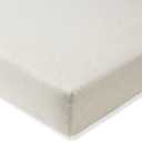 Burt's Bees Baby Essential Organic Cotton Fitted Crib Sheet, Breathable for Boy Girl Standard Crib & Toddler Mattresses 28x52 Inch