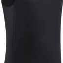 XUJI Transgender FTM Women Breathable Tank Chest Binder (3X-Large, Black)