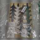 Wooden Christmas Tree Decor Set, 4pcs Mini Christmas Trees for Table Centerpiece, Rustic Wood Christmas Decor for Holiday Shelf, Tiered Tray, Farmhouse Indoor Decorations (4pcs)