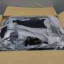 UMDONX Slim Storage Cart 5 Tier with Pull Out Basket Bathroom Organizer Rolling cart, Rolling Utility Cart Slide Out Organizer for Kitchen, Bathroom, Laundry Black