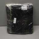 6 Pcs Insulated Grocery Bags  Reusable Thermal Shopping Totes with Zippered Top for Hot/Cold Food Delivery, Picnics & Groceries (Black)