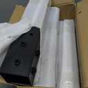 4 Pack Carbon Steel Dorm Bed Risers, 3.15" Diameter Metal Bed Riser