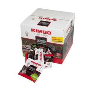 Kimbo Napoli Espresso ESE Compostable Coffee Pods | Medium Roast with Almond & Cocoa Flavor | 10/13 Intensity | 100 Count (EXP 12/01/28)