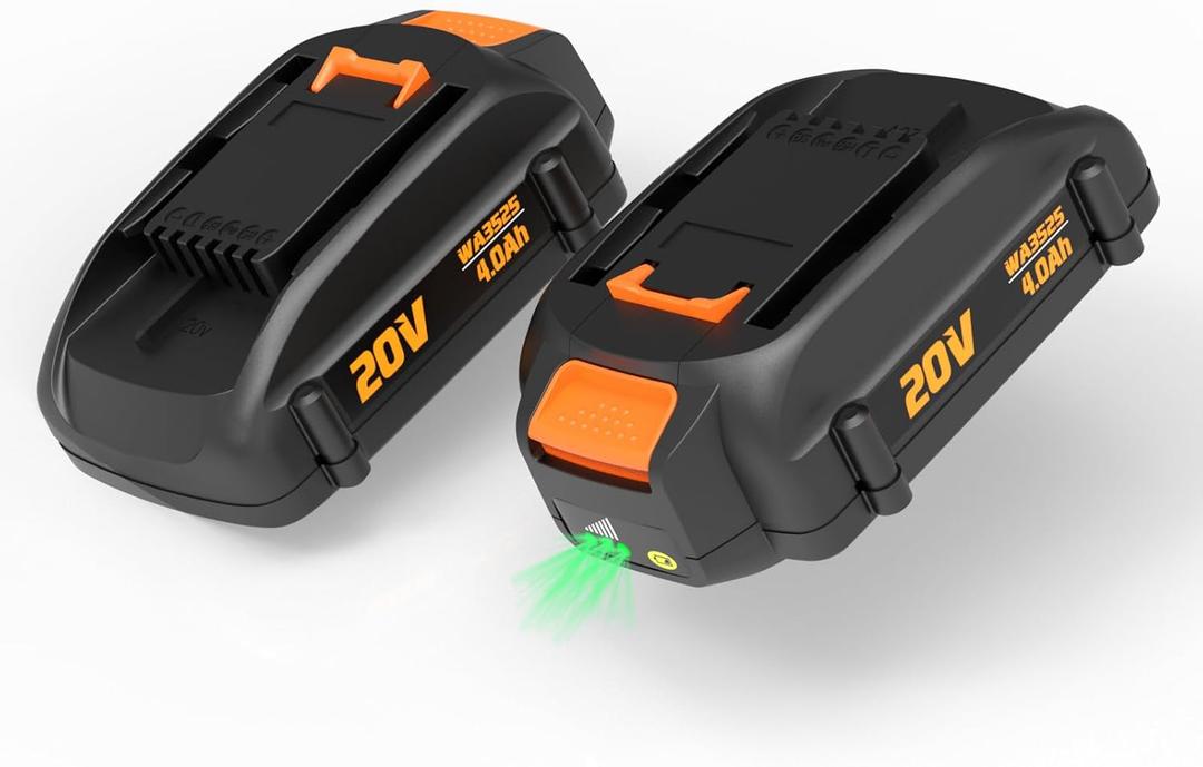 WA3525 Battery Replacement for Worx Battery 20V, Compatible with Worx 20V Batteries WA3578 WA3575 WA3520 WA3525 WG151s WG155s WG251s WG255s WG540s WG890