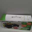 Vacuum Sealer for Food, 95kPa Food Vacuum Saver Sealer Machine, 120W 12L/min Fast-Sealing with Auto Tear-Cut,Digital Timer, Built-in Cutter, Bag Storage and One Bag Roll, 9-in-1 Compact Vacuum Sealer