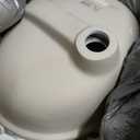 MSI 17.0 (L) x 14.125 (W) x 7.75 (H) Oval Porcelain Ceramic Undermount Bathroom Vanity Vessel Sink, Bisque