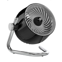 Vornado Pivot3 Compact Air Circulator Fan with Pivoting Axis, 3 Speed Settings, Removable Grill for Cleaning, Perfect for Home, Office, Dorm Use, Black