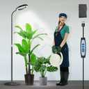 Garpsen Grow Lights for Indoor Plants, Full Spectrum LED Plant Light with Stand, 3 Color Modes Floor Grow Lamp with Timer 6/12/16H, 5 Dimmable Levels, 67'' Adjustable Height for Large Plants