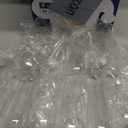 JOLLY CHEF 24 Pack Stemless Plastic Champagne Flutes 9 oz, Crystal Clear Stemless Plastic Toasting Glasses, Clear Disposable Unbreakable Drinkware Ideal for Wedding, Birthday, Party, Thanksgiving